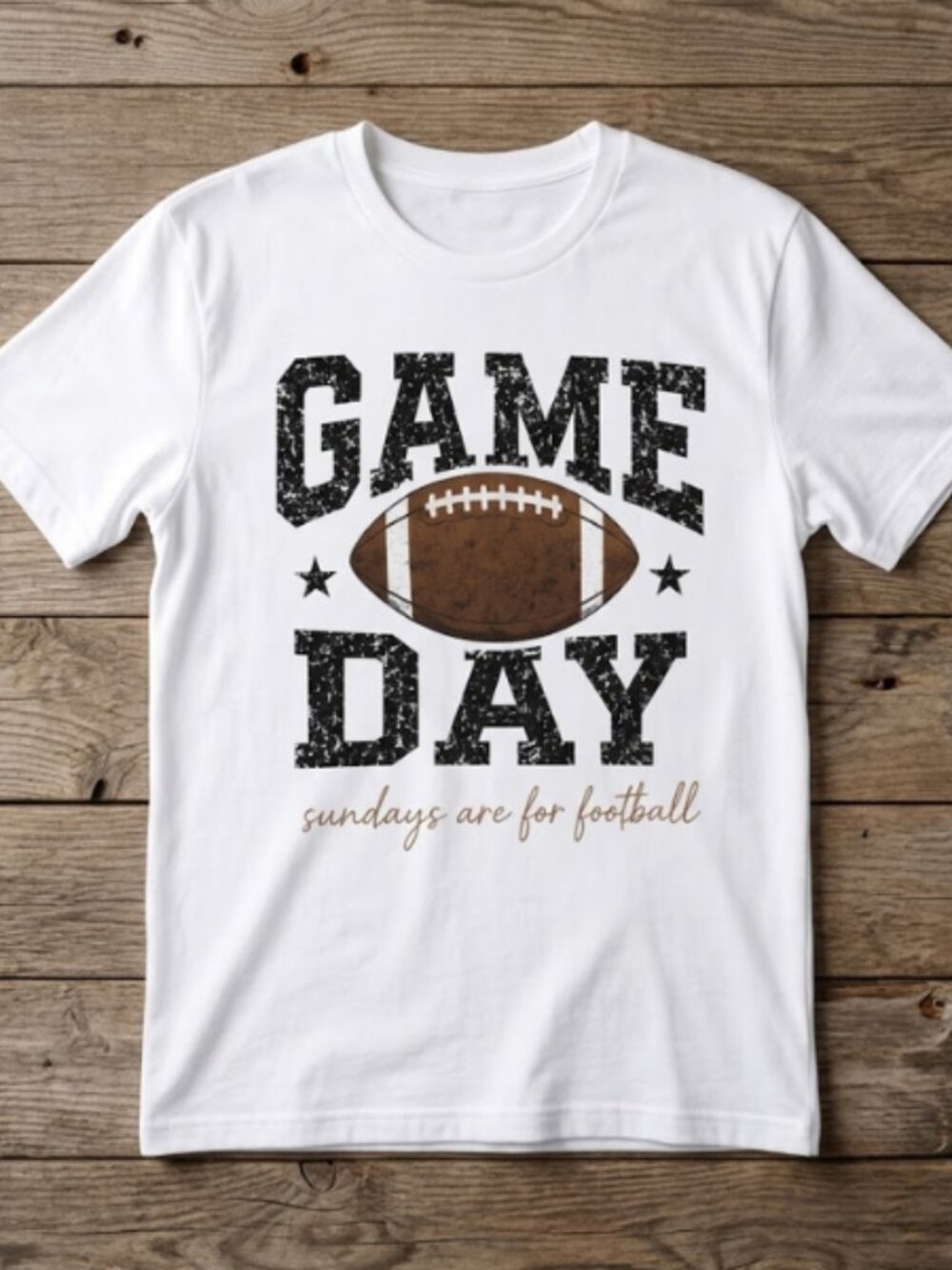 Men's Game Day Football oversized tee unisex T-Shirt